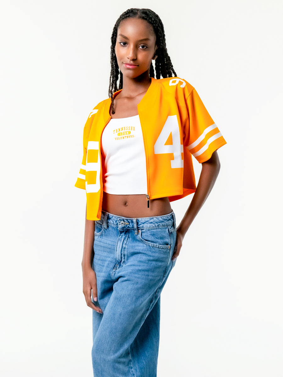 University of Tennessee - Women's Zip-Up Cropped Fashion Football