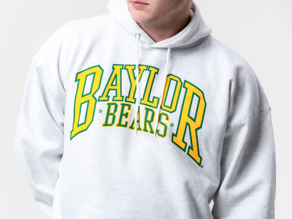 Baylor University Sic 'Em Hoodie Ash Grey - Main Image