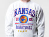 Kansas University - Limited Edition Vintage Championship Basketball Sweatshirt - Ash Grey