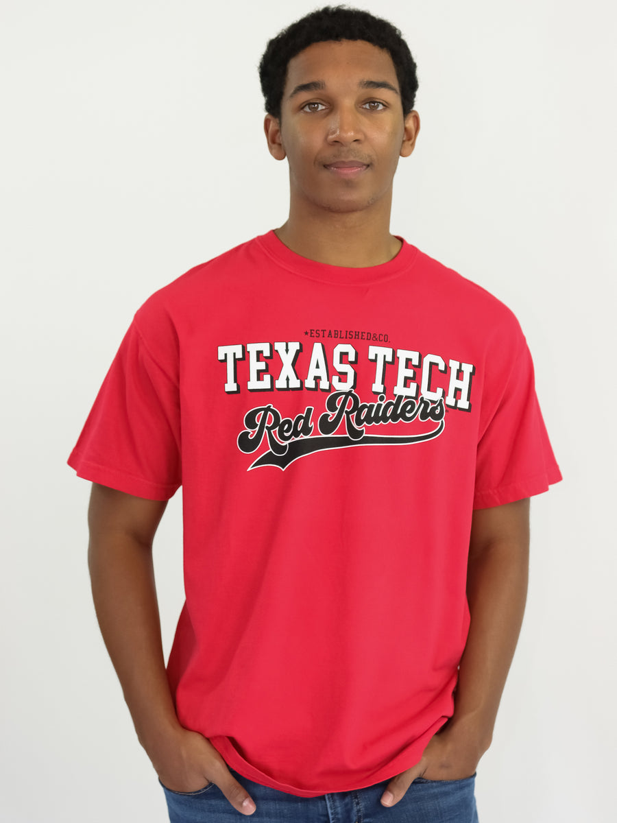 Texas Tech Retro T-Shirt Red – Established and Company