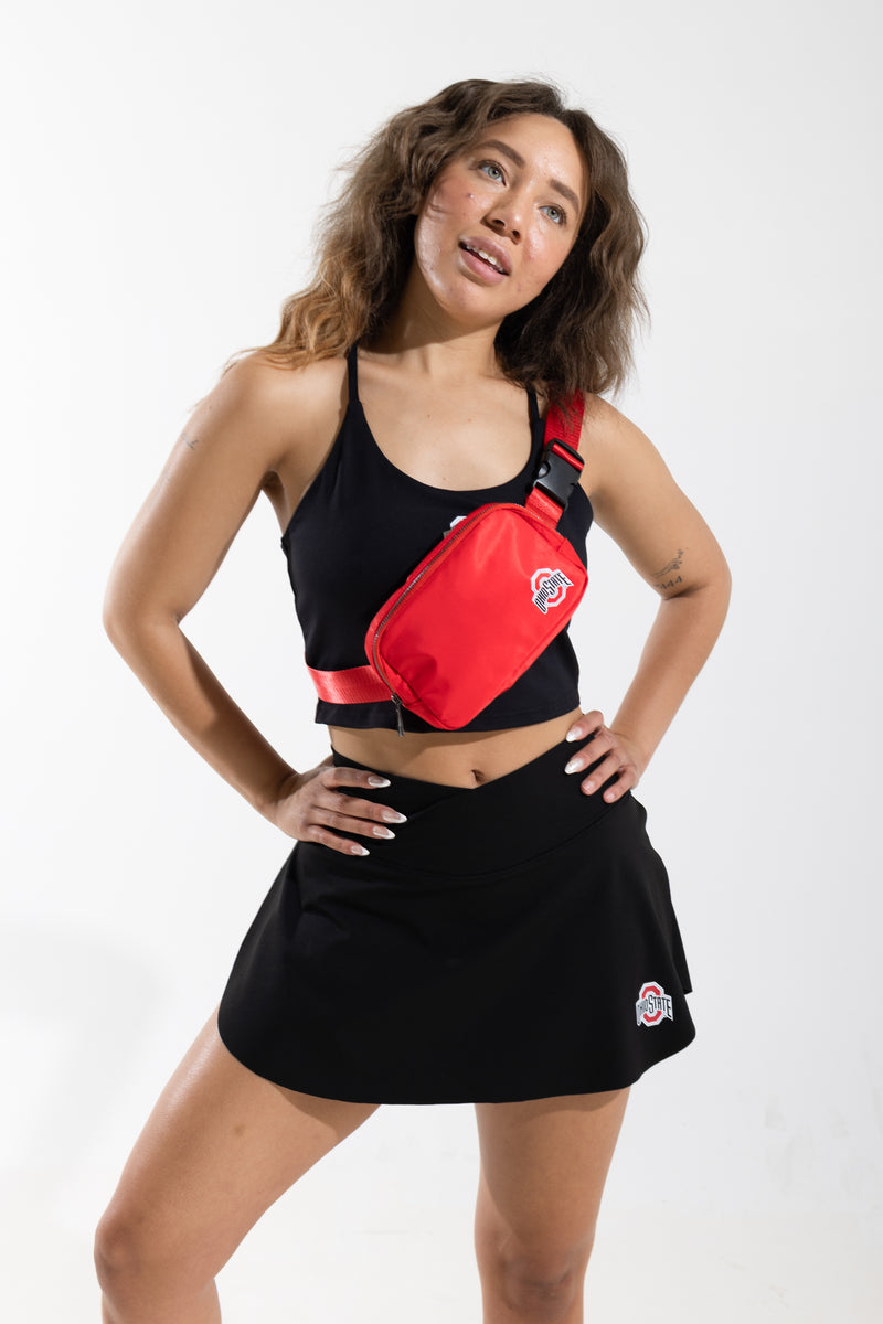 Ohio State - The Campus Rec Active Skirt - Black – Established and