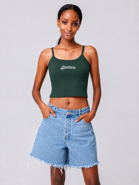 Michigan State - The Sideline Tank Top - Green