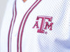 Texas A&M - Women's Cropped Baseball Mesh Jersey - White