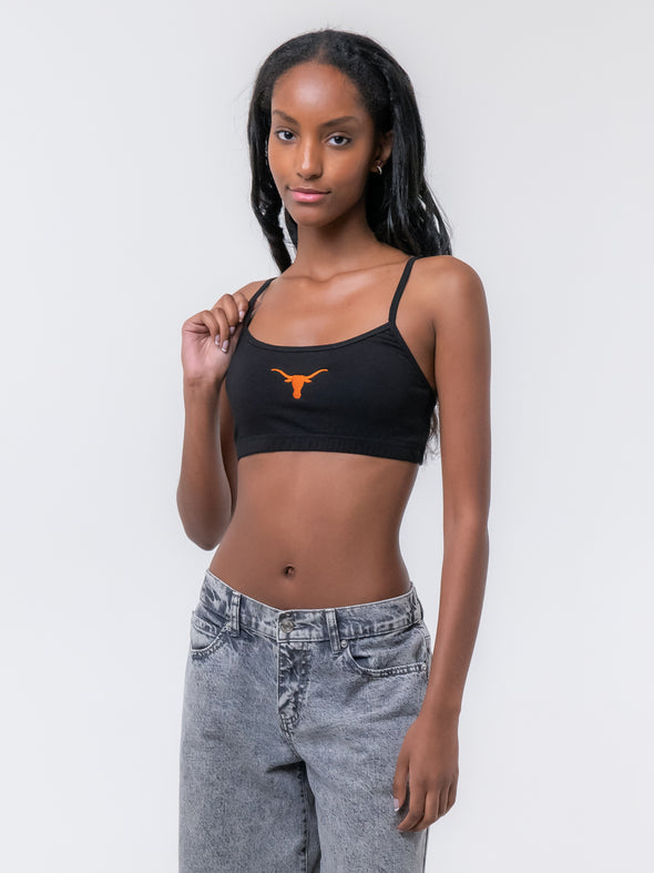University of Texas - The Lounge Bra - Black