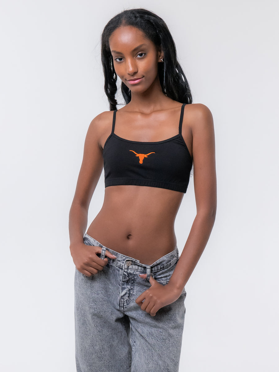 University of Texas - The Lounge Bra - Black – Established and Company