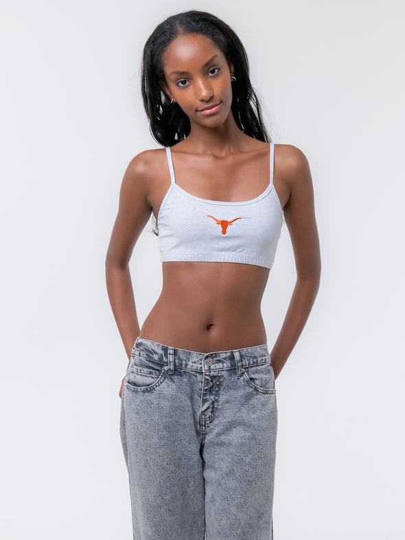 University of Texas - The Lounge Bra - Ash Grey