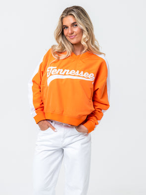 University of Tennessee - Women's V-Neck Windbreaker - Orange