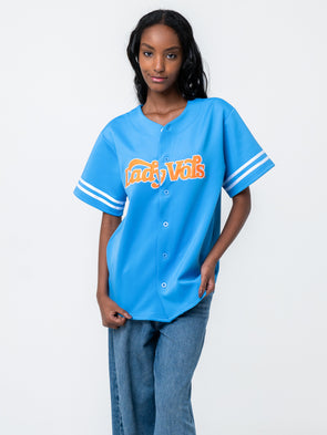 University of Tennessee - Women's Lady Vols Full Length Baseball Jersey - Blue