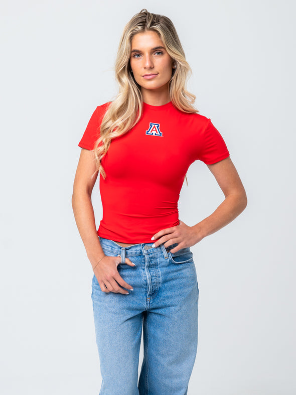 University of Arizona - The Triple Threat Tee - Red