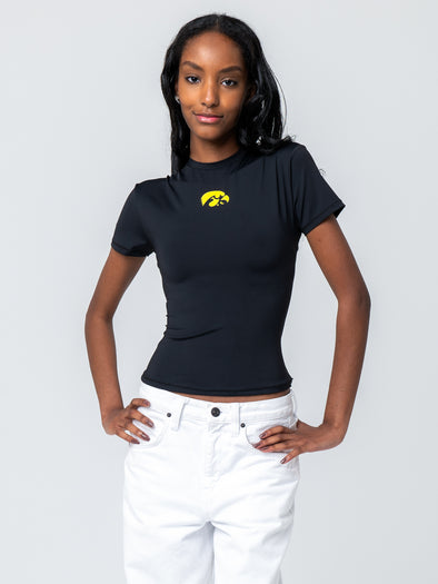 University of Iowa - The Triple Threat Tee - Black