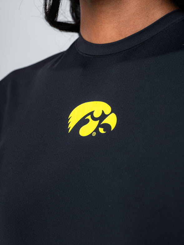 University of Iowa - The Triple Threat Tee - Black