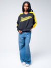 University of Iowa - Women's V-Neck Windbreaker - Black