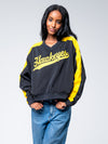 University of Iowa - Women's V-Neck Windbreaker - Black