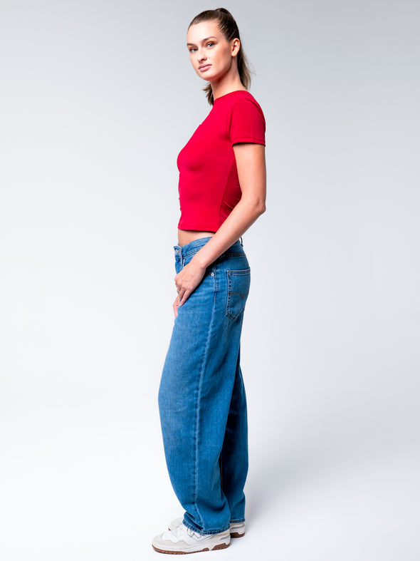 Indiana University - The Triple Threat Tee - Cardinal