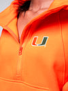 University of Miami - Club Quarter-Zip - Orange