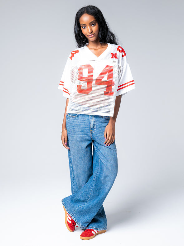 University of Nebraska - Vintage Practice Jersey - White