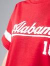 University of Alabama - Oversized Boyfriend Tee - Crimson