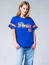 University of Florida - Oversized Boyfriend Tee - Royal Blue