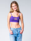 LSU - The Lounge Bra - Purple