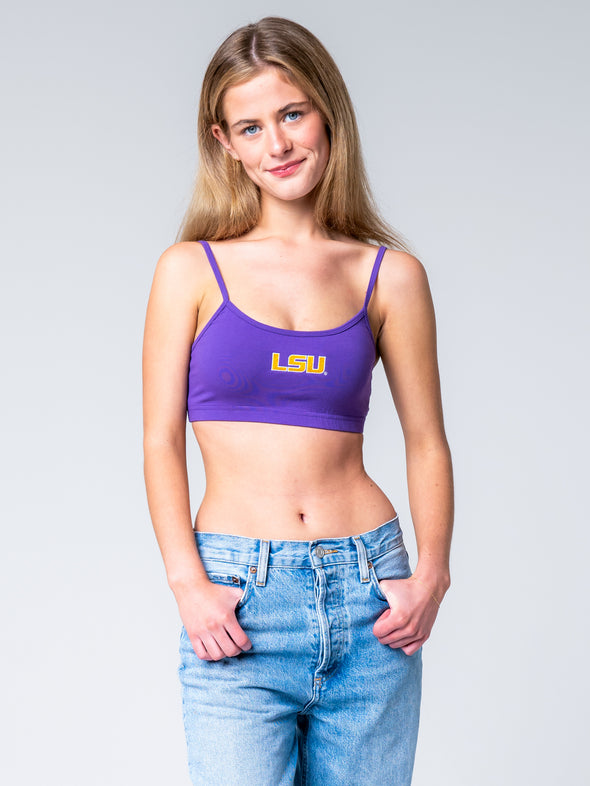 LSU - The Lounge Bra - Purple