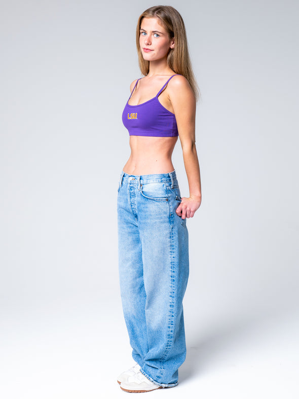 LSU - The Lounge Bra - Purple