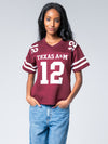 Texas A&M - The Women's Cut Jersey - Maroon