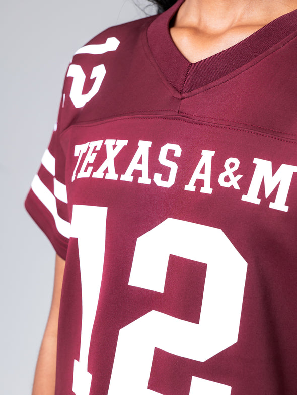 Texas A&M - The Women's Cut Jersey - Maroon