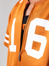University of Texas - Special Edition Women's Full Length Zip-Up Fashion Football Jersey NIL #16 Arch Manning - Burnt Orange