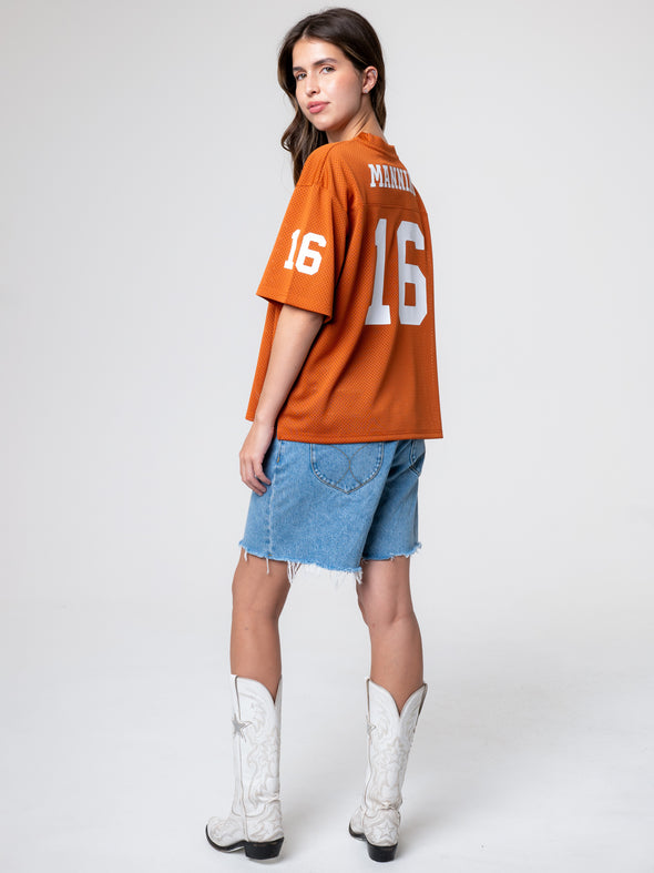 University of Texas - Special Edition Boyfriend Jersey NIL #16 Arch Manning - Burnt Orange
