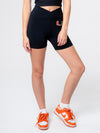 University of Miami - The Campus Rec Biker Short- Black