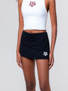 Texas A&M - The Low Rise Sport Skort - Black