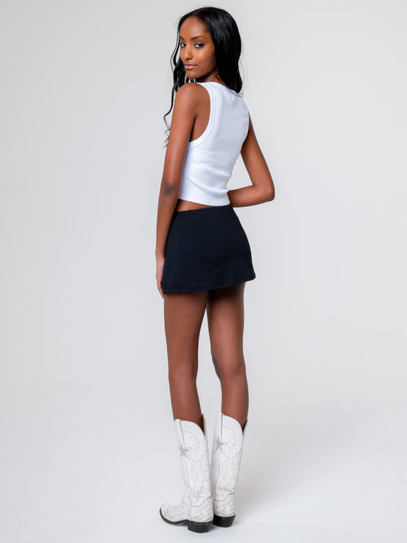 Texas A&M - The Low Rise Sport Skort - Black