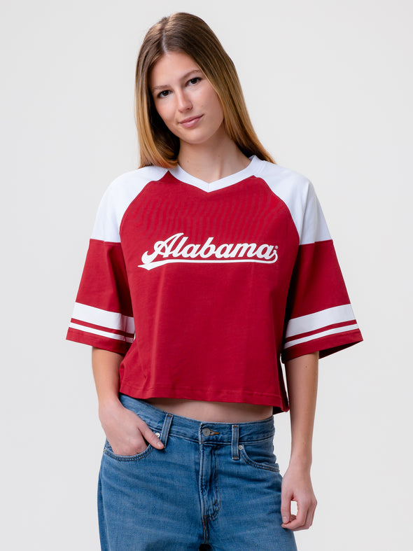 University of Alabama - Varsity Tee - Crimson