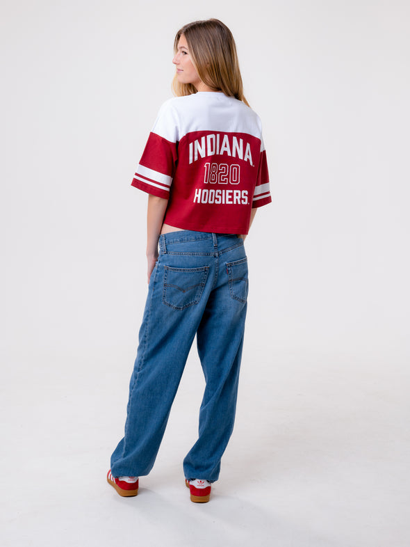 Indiana University - Varsity Tee - Cardinal