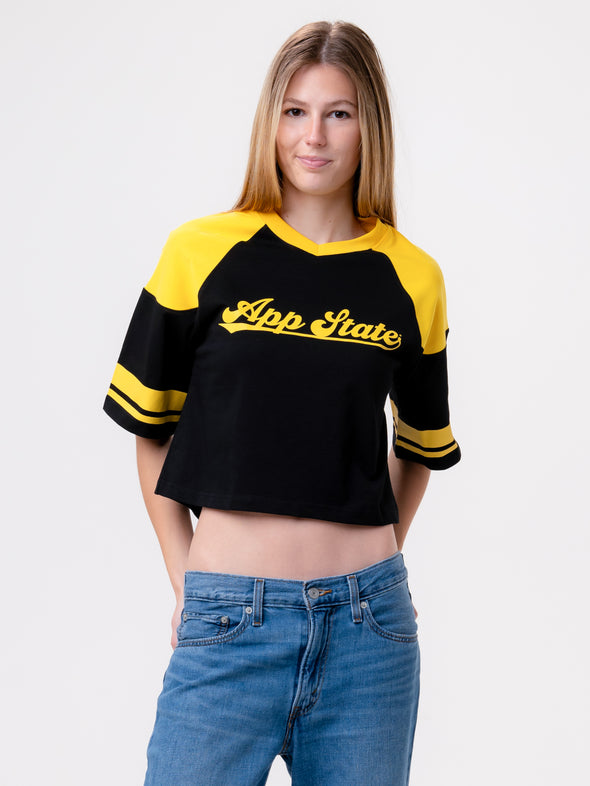 App State - Varsity Tee - Black