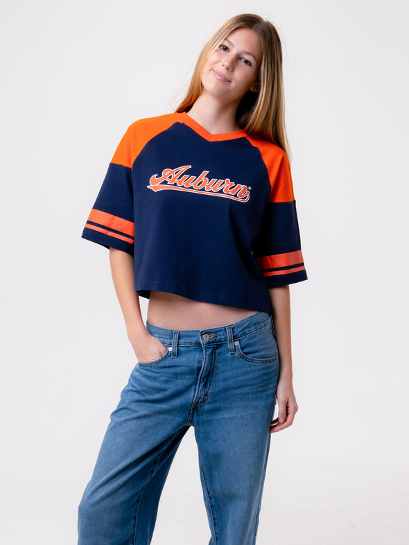 Auburn University - Varsity Tee - Navy