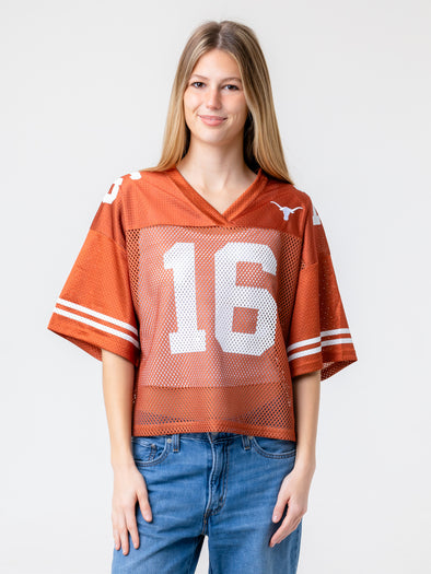University of Texas - Special Edition Vintage Practice Jersey NIL #16 Arch Manning - Burnt Orange