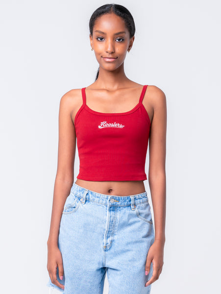 Indiana University - The Sideline Tank Top - Crimson/Hoosiers