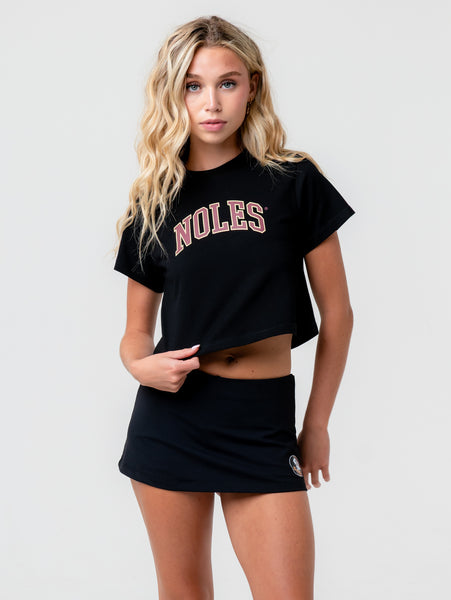 Florida State - The Tip Off Graphic Baby Tee - Black