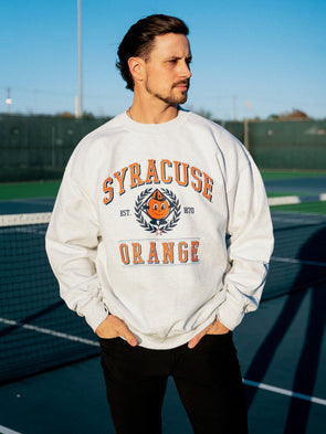 Syracuse University - Vintage Crewneck Sweatshirt - Ash Grey