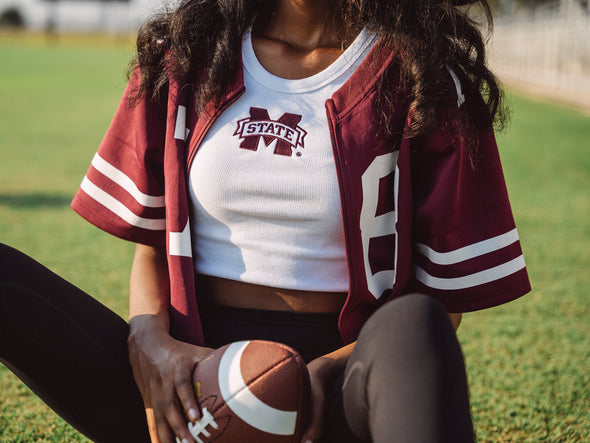 Mississippi State - The Tailgate Tank Top - White