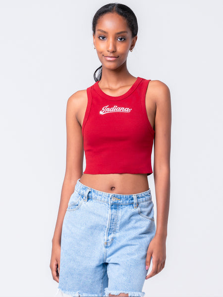 Indiana University - The Tailgate Tank - Crimson/Wordmark