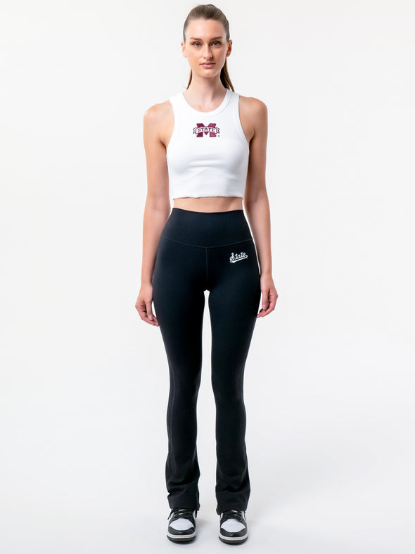Mississippi State - The Campus Rec Flare Legging - Black
