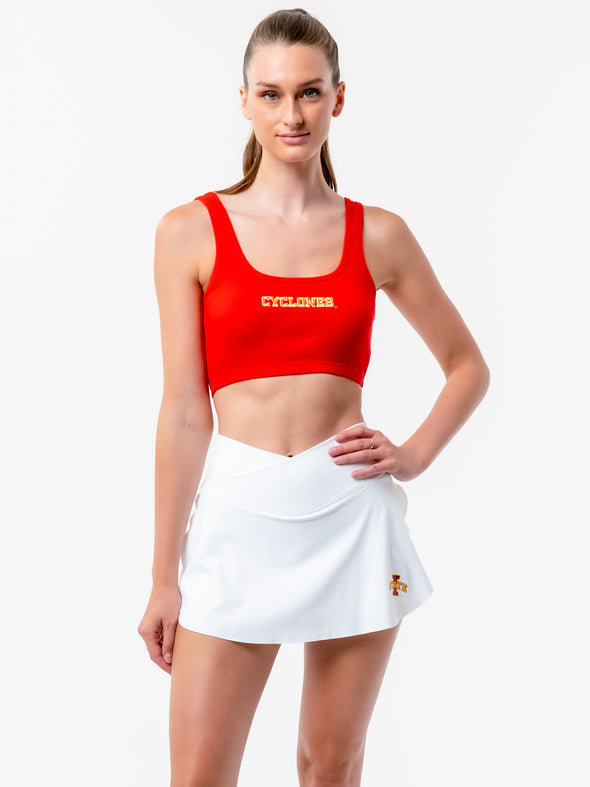 Iowa State - The Campus Rec Active Skirt - White