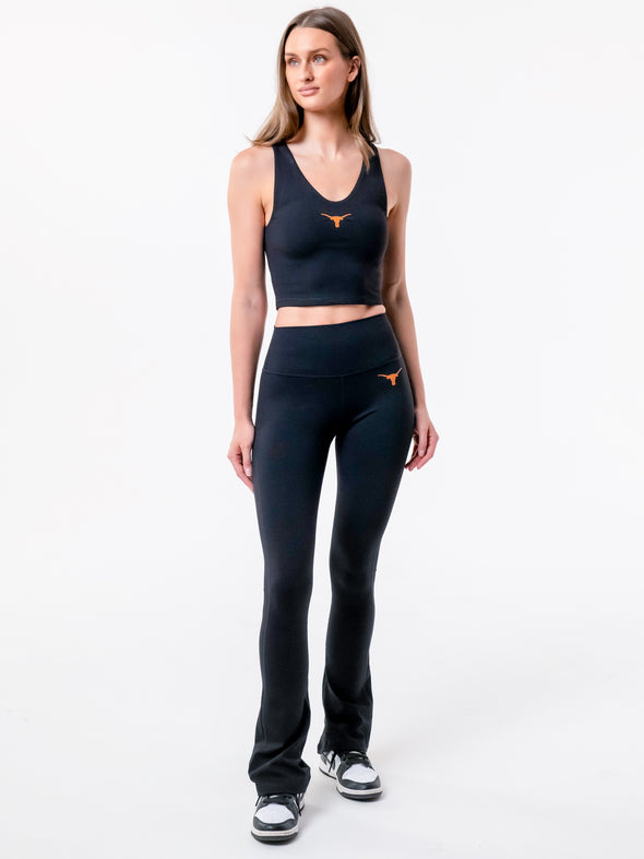 University of Texas - The Campus Rec Flare Legging - Black