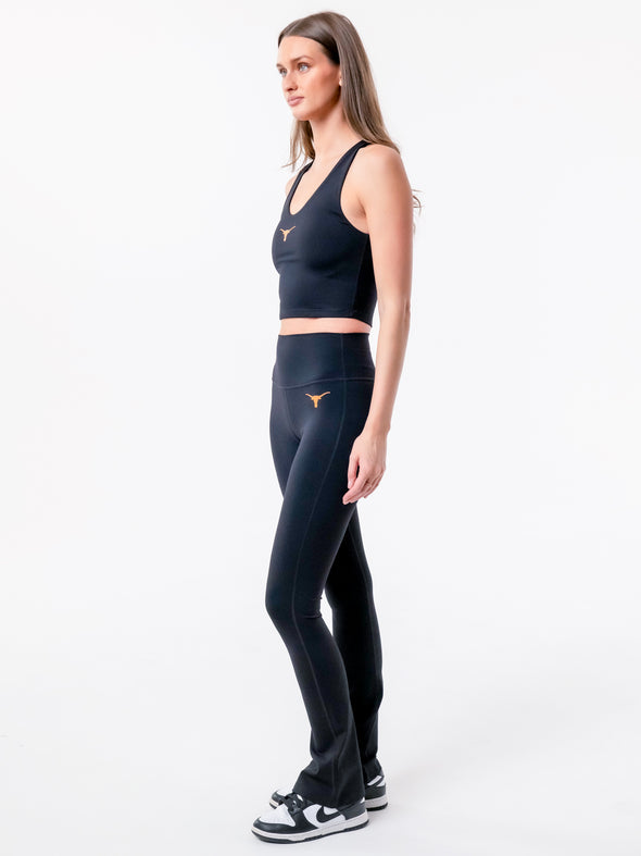 University of Texas - The Campus Rec Flare Legging - Black