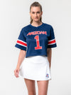 University of Arizona - Mesh Fashion Football Jersey - Navy
