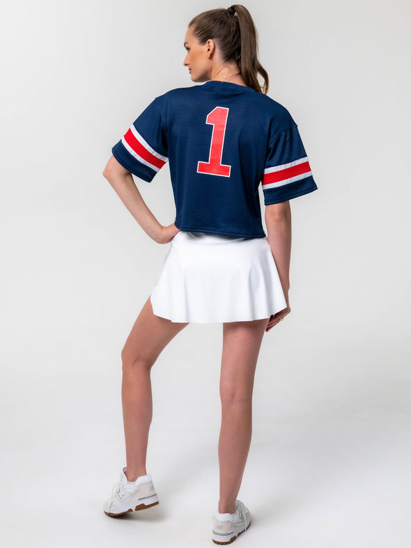 University of Arizona - Mesh Fashion Football Jersey - Navy