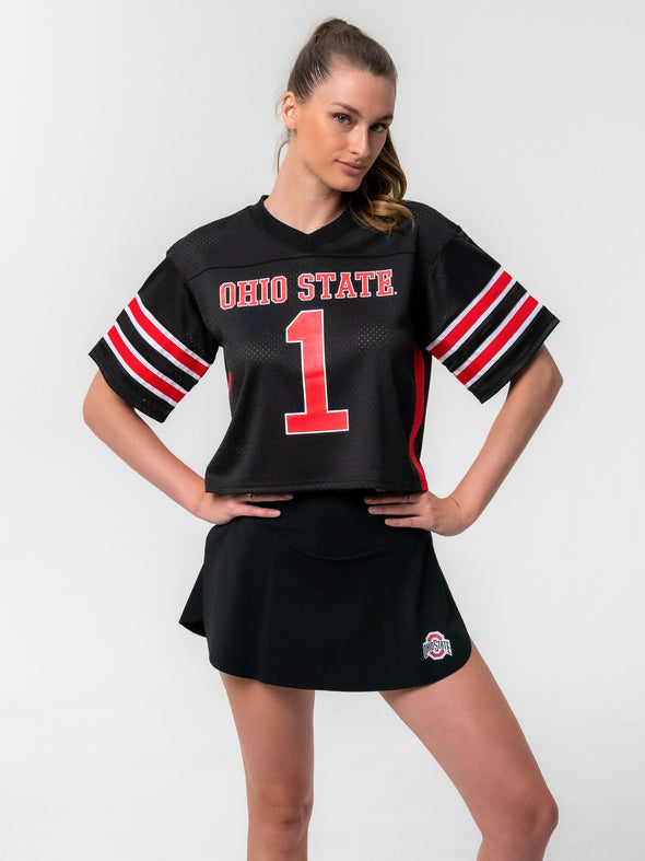 Ohio State - Mesh Fashion Football Jersey - Black