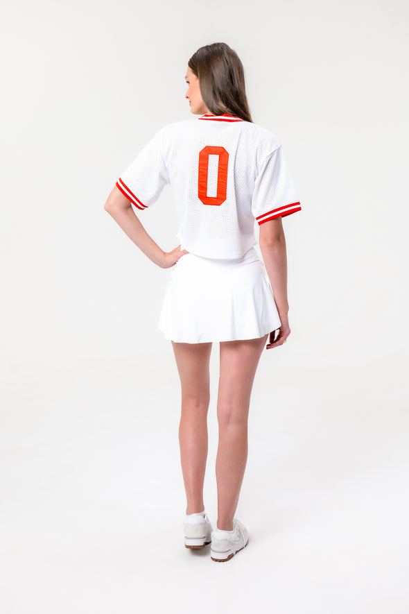 Ohio State - Mesh Fashion Pullover Jersey - White